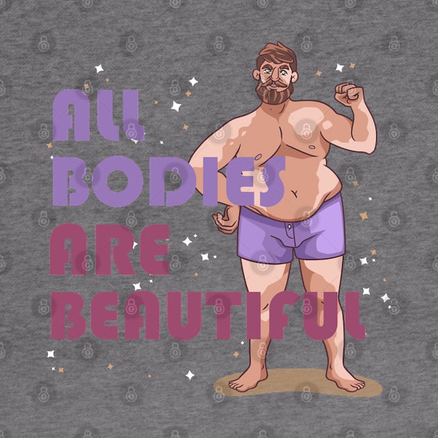 All Bodies Are Beautiful Concept Man by Mako Design 